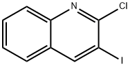 2-氯-3-碘喹啉 结构式