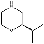 S-2-异丙基吗啉 结构式