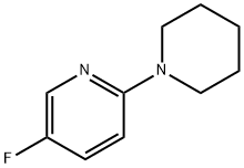 5-氟-2-(哌啶-1-基)吡啶 结构式