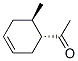 Ethanone, 1-(6-methyl-3-cyclohexen-1-yl)-, (1R-trans)- (9CI) 结构式