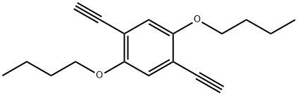 1,4-Diethynyl-2,5-bis(butyloxy)benzene 结构式