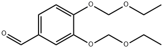 3,4-Bis(ethoxymethoxy)benzaldehyde 结构式