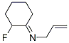 2-Propen-1-amine,N-(2-fluorocyclohexylidene)-,(E)-(9CI) 结构式