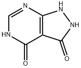 1H-Pyrazolo[3,4-d]pyrimidine-3,4(2H,5H)-dione 结构式
