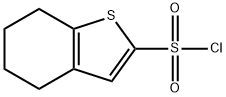 4,5,6,7-四氢苯并[B]噻吩-2-磺酰氯 结构式