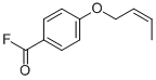 Benzoyl fluoride, 4-(2-butenyloxy)- (9CI) 结构式