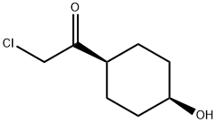 Ethanone, 2-chloro-1-(4-hydroxycyclohexyl)-, cis- (9CI) 结构式