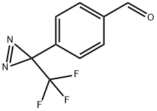 4-[3-(三氟甲基)-3H-双吖丙啶-3-基]苯甲醛 结构式