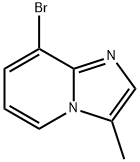 IMidazo[1,2-a]pyridine, 8-broMo-3-Methyl- 结构式