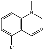 2-溴-6-(二甲氨基)苯甲醛 结构式