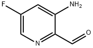 3-氨基-5-氟吡啶-2-醛 结构式