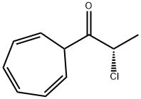 1-Propanone, 2-chloro-1-(2,4,6-cycloheptatrien-1-yl)-, (S)- (9CI) 结构式