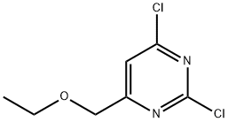 2,4-二氯-6-(乙氧基甲基)嘧啶 结构式