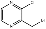 2-(溴甲基)-3-氯吡嗪 结构式