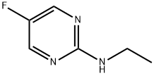 N-乙基-5-氟-2-嘧啶胺 结构式