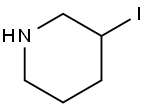 3-碘哌啶 结构式
