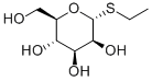 Ethyl-α-D-thio-mannopyranosid 结构式
