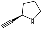 (2R)-2-ethynyl-Pyrrolidine 结构式