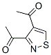 Ethanone, 1,1-(3,4-isothiazolediyl)bis- (9CI) 结构式