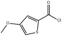 2-Thiophenecarbonyl chloride, 4-methoxy- (9CI) 结构式