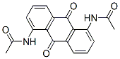 N,N'-(9,10-dioxo-1,5-anthrylene)di(acetamide) 结构式