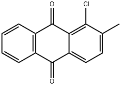 1-氯二甲基蒽醌 结构式