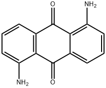 1,5-二氨基蒽醌 结构式
