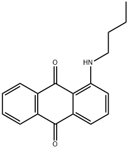 1-(butylamino)anthraquinone  结构式