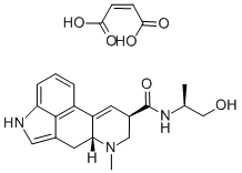 马来酸麦角新碱 结构式