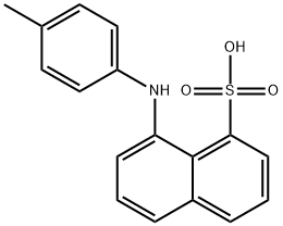 N-甲苯基-1-萘胺-8-磺酸 结构式
