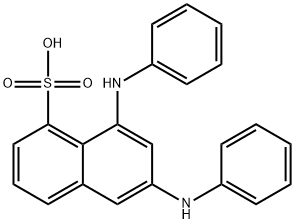 6,8-dianilinonaphthalene-1-sulphonic acid 结构式