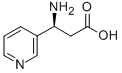 (S)-3-氨基-3-(吡啶-3-基)丙酸 结构式