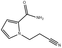 1H-Pyrrole-2-carboxamide,1-(2-cyanoethyl)-(9CI) 结构式