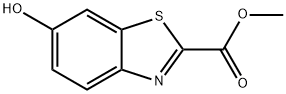 甲基6-羟基-1,3-苯并噻唑-2-羧酸酯 结构式