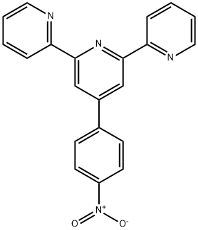 4'-(4-硝基苯基)-2,2':6',2''-三联吡啶 结构式