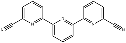 [2,2':6',2'']TERPYRIDINE-6,6''-DICARBONITRILE 结构式