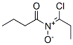 Propanimidoyl  chloride,  N-(1-oxobutyl)-,  N-oxide  (9CI) 结构式