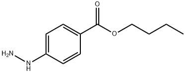 Benzoic acid, 4-hydrazino-, butyl ester (9CI) 结构式