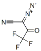 Butanenitrile,  2-diazo-4,4,4-trifluoro-3-oxo- 结构式
