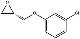 (S)-2-((3-氯苯氧基)甲基)环氧乙烷 结构式