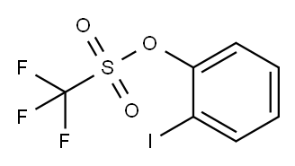 2-碘苯基三氟甲磺酸酯 结构式