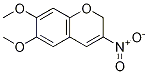 6,7-二甲氧基-3-硝基-2H-色烯 结构式