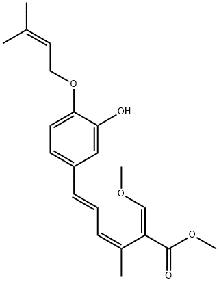 Strobilurin F 结构式