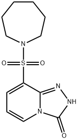 8-(氮杂环庚烷-1-基磺酰基)-[1,2,4]三唑并[4,3-A]吡啶-3-醇 结构式