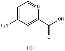 4-氨基吡啶-2-甲酸盐酸盐 结构式