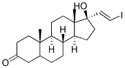 17-(2-iodovinyl)dihydrotestosterone 结构式