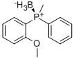 (R)-(-)-O-ANISYLMETHYLPHENYLPHOSPHINE BORANE 结构式