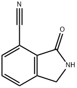 3-氧代异吲哚啉-4-甲腈 结构式