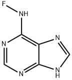 6-fluoroaminopurine 结构式