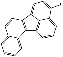 10-fluorobenzo(j)fluoranthene 结构式